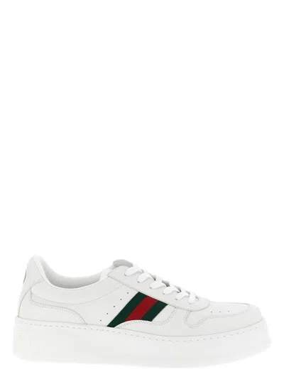 GUCCI MEN WHITE LEATHER SNEAKERS, 11 LUXURY SNEAKERS FOR MEN DARVEYS