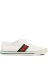 Gucci Fabric Upper And Rubber Sole Sneaker In White