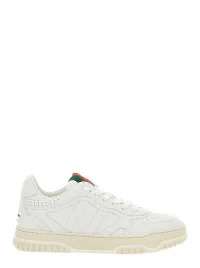 GUCCI WOMEN WHITE LACE UP SNEAKERS, 8.5 LUXURY SNEAKERS FOR WOMEN DARVEYS