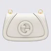 Gucci White Leather Blondie Shoulder Bag In White