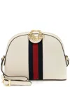 Gucci Ophidia Small Shoulder Bag In White