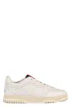 Gucci Men Re-web Leather Sneakers In White