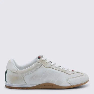 Gucci Elan Washed Leather Low-top Sneakers In Multi