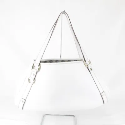 Pre-owned Gucci White Leather Tote Bag ()