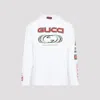 Gucci Logo Heavy Cotton Jersey T-shirt In White
