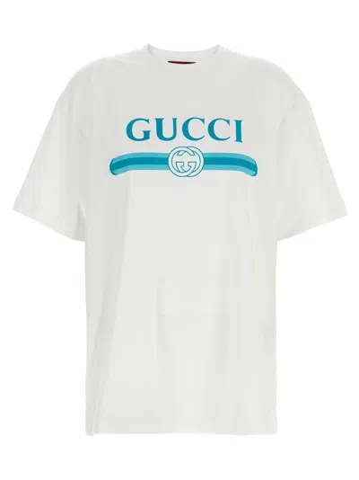 Gucci White Logo T-shirt