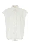 Gucci White Poplin Shirt In White