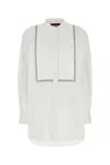 Gucci Cotton Poplin Shirt In Whitemix