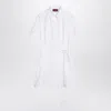 Gucci White Shirt Dress In Cotton Women In White