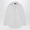 Gucci White Shirt With Ribbon At The Neck Women In White