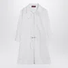 Gucci Women Cotton Poplin Shirt With Horsebit Hardware