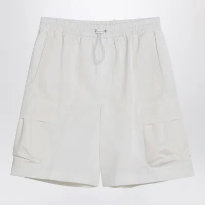 Gucci White Shorts In Cotton Poplin Men