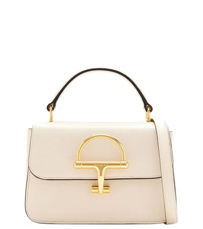 Gucci White Siena Small Satchel In Pattern