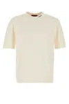 Gucci Men White Silk Blend Sweater In Neutral