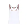 Gucci Classic Sleeveless Tank Top With Contrasting Trim