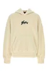 Gucci Hooded Teddy Sweatshirt Kangaroo Pocket In Neutral