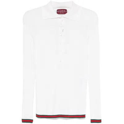 Gucci White Tops - Polo Tops Women