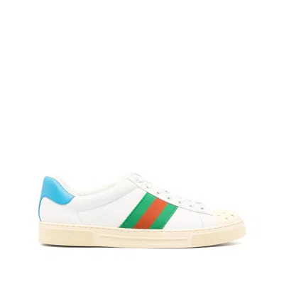 Gucci White Trainers - Low-tops Men