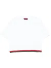 Gucci Web Cropped T-shirt