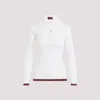 Gucci Cashmere And Silk Polo T-shirt In White
