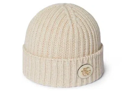 Gucci White Wool Blend Hats In Neutral