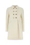 Gucci Women White Wool Coat