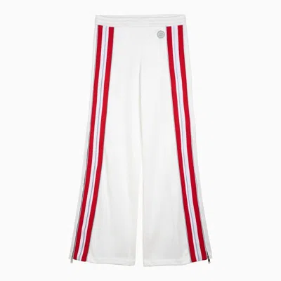 GUCCI GUCCI  WHITE/GREY JOGGING TROUSERS IN TECHNICAL JERSEY