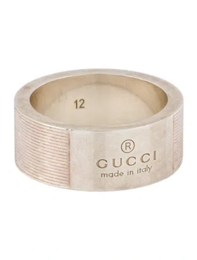 Pre-owned Gucci Wide Band In Multi