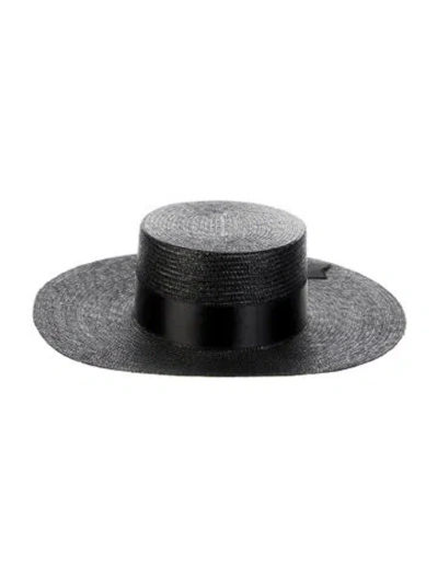 Pre-owned Gucci Wide Brim Hat W/tags In Black