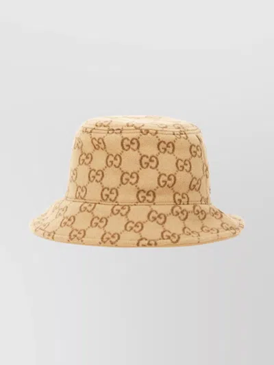 GUCCI WIDE BRIM SOFT TEXTURE HAT