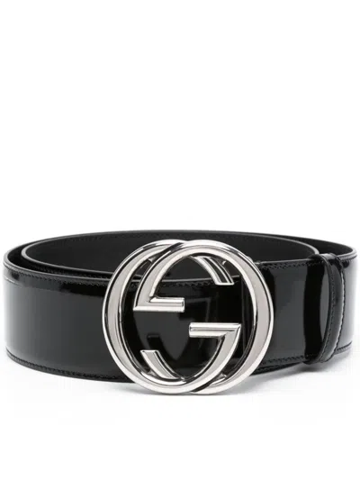 Gucci Wide Gg Crossover Belt