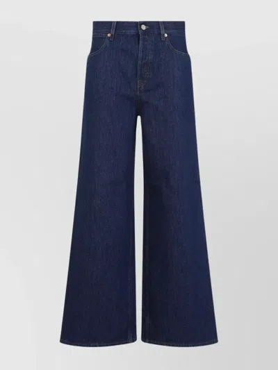 GUCCI WIDE LEG DENIM JEANS