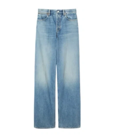 GUCCI WIDE LEG DENIM PANTS