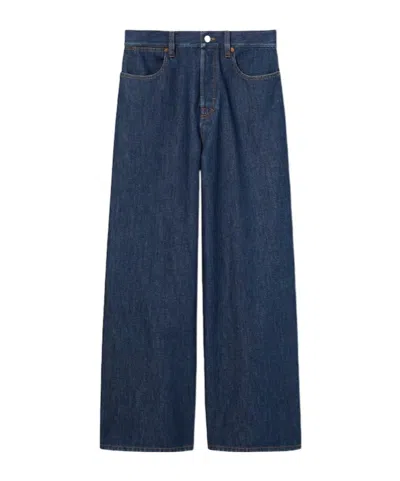 GUCCI GUCCI WIDE-LEG JEANS