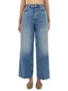 Gucci "wide-leg" Jeans In Blue