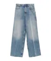 Gucci Wide-leg Jeans For Women In Blue