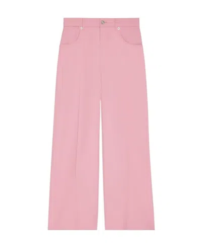 Gucci Wide-leg Pants In Pink