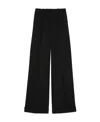 Gucci Women's Wool Blend Trousers In Black