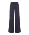 Gucci Wide-leg Trousers In Wool In Gray