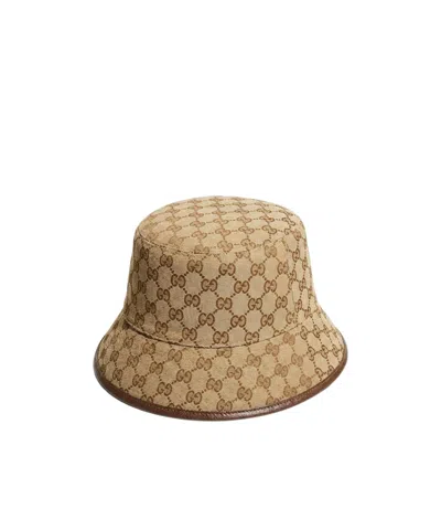 Gucci Wide-brimmed Fisherman's Hat In Neutral