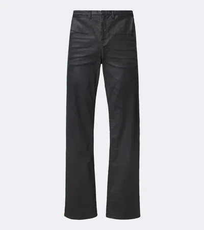 Gucci Wide-leg Jeans In Black