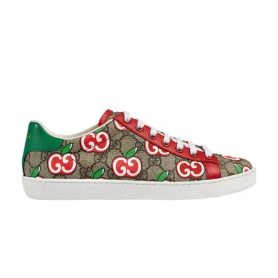 Pre-owned Gucci Wmns Ace 'chinese Valentine's Day' | Brown | Women's Size 37