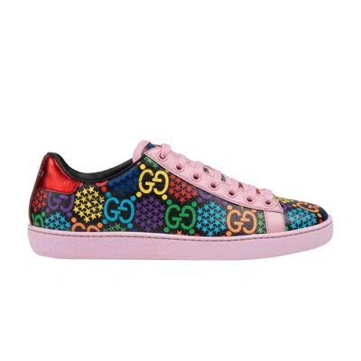Pre-owned Gucci Wmns Ace Gg Supreme Low 'psychedelic - Pink' | Women's Size 36
