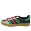 Gucci (wmns) Adidas X  Gazelle 'black Green Red' In Multi