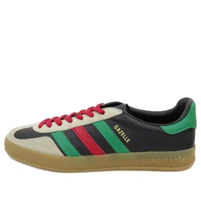 Gucci (wmns) Adidas X  Gazelle 'black Green Red'