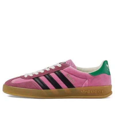 Gucci (wmns) Adidas X  Gazelle 'pink Purple Green'