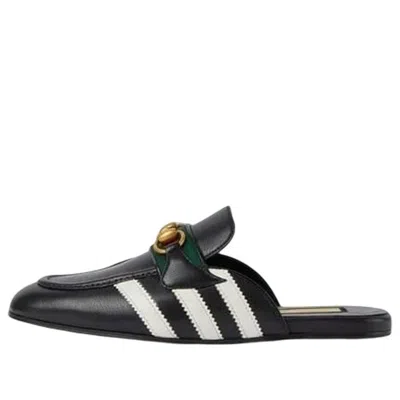 Gucci (wmns) Adidas X  Slipper With Horsebit 'black'
