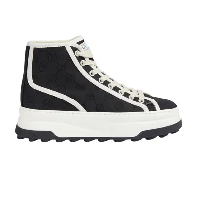 Pre-owned Gucci Wmns Gg High 'interlocking G - Black'