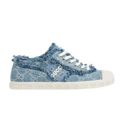 Pre-owned Gucci Wmns Gg Sneaker 'light Blue Denim'