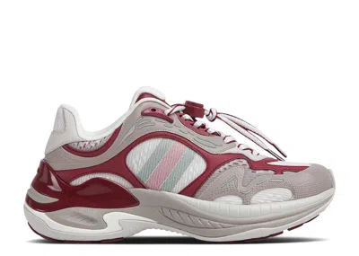 Gucci Wmns  2.0 'grey Rosso Ancora Mesh' In Red